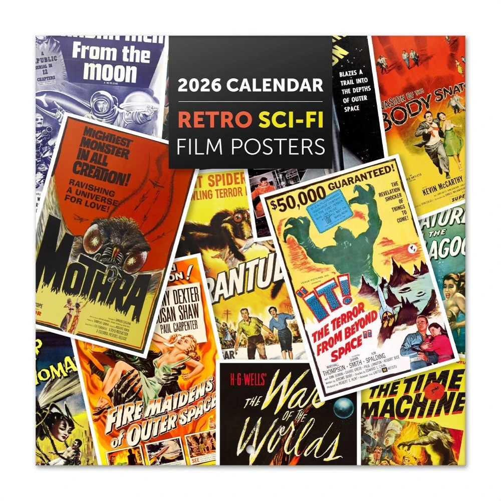 Kalender 26 RETRO SCI-FI 30x30